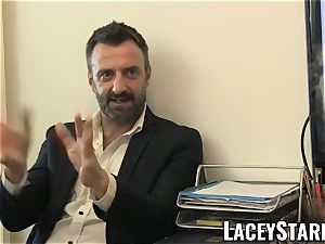 LACEYSTARR - GILF licks Pascal milky cum after lovemaking