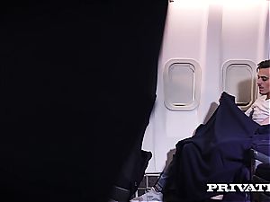Private.com drilling on a plane